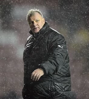 Images Dated 14th December 2013: Steve Evans Goes Head-to-Head with Bristol City in Sky Bet League One Clash, December 2013