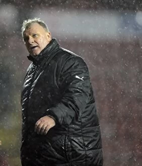 Images Dated 14th December 2013: Steve Evans and Rotherham United Face Off Against Bristol City in Sky Bet League One (December 2013)