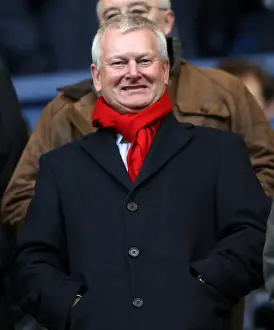 Framed Print : Steve Lansdown Amidst the Action: Chairman's Passionate Presence at Preston North End's Deepdale Framed Print : Steve Lansdown Amidst the Action: Chairman's Passionate Presence at Preston North End's Deepdale
