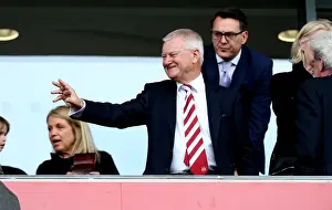 Bristol City V Queens Park Rangers Prints: Steve Lansdown at Ashton Gate: Bristol City FC Majority Shareholder During QPR Match