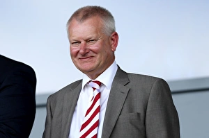 Steve Lansdown, Majority Shareholder of Bristol City, at Burton Albion Match, Sky Bet Championship (August 13, 2016)