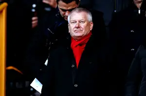 Wolverhampton Wanderers V Bristol City Prints: Steve Lansdown at Molineux: Bristol City's Majority Shareholder During Wolverhampton Wanderers vs