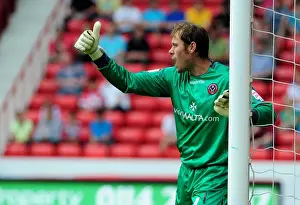 Framed Print : Steve Simonsen's Championship-Winning Saves for Sheffield United vs. Bristol City (23 / 04 / 2011)