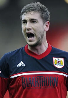 Images Dated 26th January 2013: Steven Davies in Action: Bristol City vs Ipswich Town, Npower Championship, January 2013