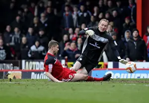 Steven Davies Last-Minute Goal Attempt: Inches Away from Glory for Bristol City vs