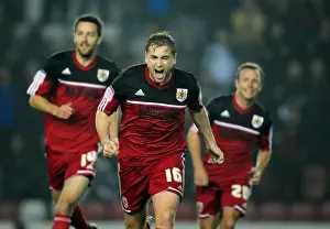 Steven Davies Stunning Championship Goal for Bristol City: A Moment to Remember (Bristol City v Burnley)