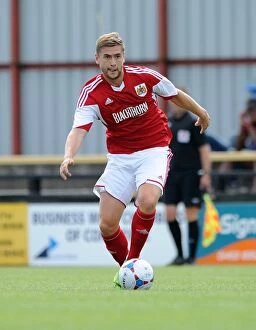 Images Dated 20th July 2013: Steven Davis Leads Bristol City in Preseason Clash against Forest Green Rovers, 2013