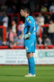 Stevenage V Bristol City Prints: Stevenage's Chris Day in Despair as Bristol City Secures Promotion