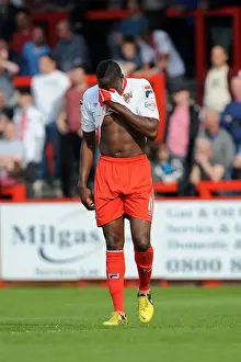 Stevenage's Lucas Akins in Despair as Bristol City Secures Promotion, Relegating Stevenage