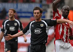 Framed Print : Stoke City vs. Bristol City: A Football Rivalry - Season 07-08 Framed Print : Stoke City vs. Bristol City: A Football Rivalry - Season 07-08
