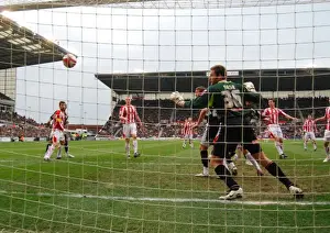 Framed Print : Stoke City vs. Bristol City: A Football Rivalry - Season 07-08