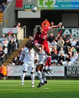 Framed Print : Swansea vs. Bristol City: The Intense Football Rivalry (Season 08-09)