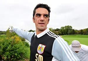 Bristol City Golf Day Prints: A Swing into Football: 11-12 Bristol City First Team Golf Day