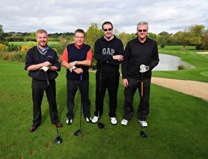 Images Dated 4th October 2011: A Swing in Football: Bristol City First Team Golf Day, Season 11-12
