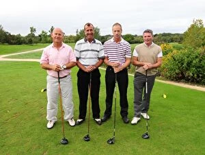 Images Dated 4th October 2011: A Swing into Football: Bristol City Golf Day - Season 11-12: The First Team Edition