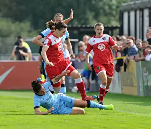 Manchester City Womens Prints: Tactical Battle: Yorston vs. Harding - Bristol Academy Women vs. Manchester City Women