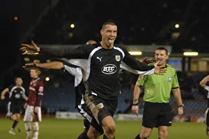 Burnley V Bristol City Prints: Tamas Vasko in Action: Burnley vs. Bristol City