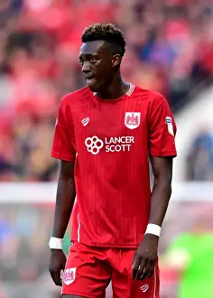 Tammy Abraham in Action: Bristol City vs Nottingham Forest, Sky Bet Championship (10-1-2016), Ashton Gate Stadium
