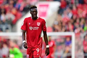 Bristol City V Nottingham Forest Prints: Tammy Abraham in Action: Bristol City vs Nottingham Forest