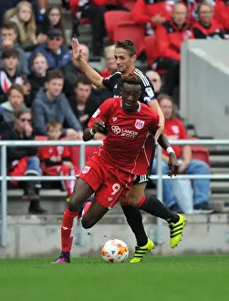 Tammy Abraham in Action: Bristol City vs Nottingham Forest, Sky Bet Championship, Ashton Gate Stadium, October 2016