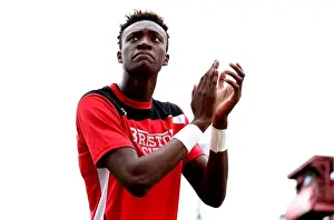 Barnsley V Bristol City Prints: Tammy Abraham in Action: Championship Showdown between Barnsley and Bristol City