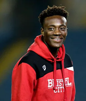 Tammy Abraham in Action: Leeds United vs. Bristol City Championship Clash (February 14, 2017)
