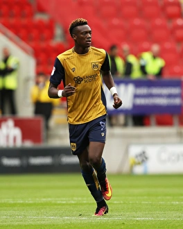 Framed Print : Tammy Abraham in Action: Rotherham United vs. Bristol City, Sky Bet Championship (September 10, 2016) Framed Print : Tammy Abraham in Action: Rotherham United vs. Bristol City, Sky Bet Championship (September 10, 2016)