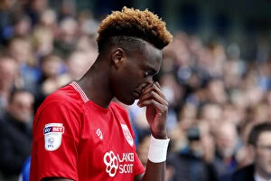 Images Dated 17th April 2017: Tammy Abraham in Action: Sky Bet Championship Showdown between Blackburn Rovers and Bristol City
