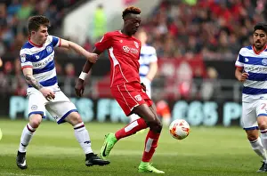 Framed Print : Tammy Abraham in Action: Sky Bet Championship Clash between Bristol City and Queens Park Rangers (April 14, 2017) Framed Print : Tammy Abraham in Action: Sky Bet Championship Clash between Bristol City and Queens Park Rangers (April 14, 2017)