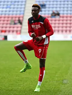 Wigan Athletic V Bristol City Prints: Tammy Abraham of Bristol City Warming Up Ahead of Wigan Athletic Clash, 11 March 2017