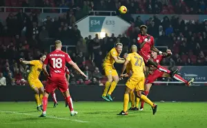 Tammy Abraham Chases Goal: Bristol City vs Preston North End, 171216