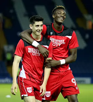 Hillsborough Prints: Tammy Abraham Laughs It Up with Teammates During Sheffield Wednesday vs