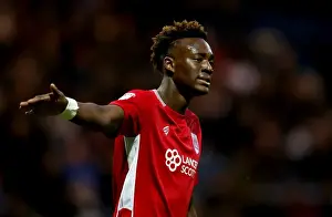 Preston North End V Bristol City Prints: Tammy Abraham Leads Bristol City at Deepdale against Preston North End