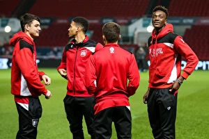 Images Dated 31st January 2017: Tammy Abraham Ponders Over Sheffield Wednesday Challenge at Ashton Gate