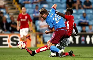 Glanford Park Prints: Tammy Abraham Scores for Bristol City Against Scunthorpe United, 23rd August 2016
