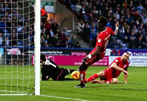 Huddersfield Town V Bristol City Prints: Tammy Abraham Scores Equalizer: Huddersfield Town vs. Bristol City (10-12-2016)