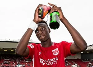 Images Dated 27th August 2016: Tammy Abraham's Brilliant Performance: Bristol City's 3-1 Win Over Aston Villa