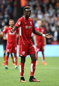 Bristol City V Newcastle United Prints: Tammy Abraham's Debut: Bristol City Stuns Newcastle United in Championship Clash