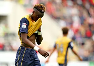 Rotherham V Bristol City Prints: Tammy Abraham's Disappointment: Rotherham United vs