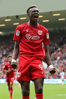 Bristol City V Aston Villa Prints: Tammy Abraham's Dramatic Equalizer: Bristol City 1-1 Aston Villa