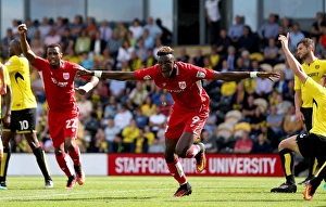 Tammy Abraham's Euphoric Goal: Burton Albion vs. Bristol City, Sky Bet Championship (August 13, 2016)