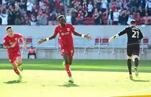 Tammy Abraham's Euphoric Goal Celebration: Bristol City vs. Wolverhampton Wanderers (08-04-2017)