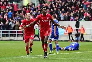 Tammy Abraham's Euphoric Goal Celebration: A Thrilling Moment at Ashton Gate (Bristol City vs)