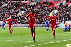 Tammy Abraham's Euphoric Goal Celebration: A Thrilling Moment at Ashton Gate (Bristol City vs)
