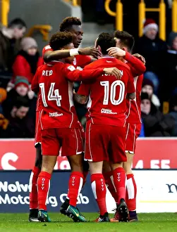 Tammy Abraham's Euphoric Goal Celebration: Wolverhampton Wanderers vs. Bristol City (December 2016)