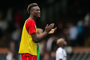 Fulham V Bristol City Prints: Tammy Abraham's Four-Goal Blitz: Bristol City's Historic 0-4 Victory at Fulham