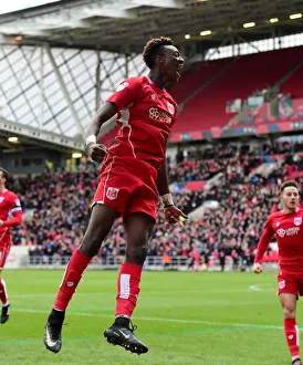 Tammy Abraham's Goal Celebration: Bristol City vs. Cardiff City (14/01/2017)
