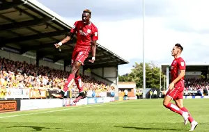 Tammy Abraham's Goal Celebration: Burton Albion vs. Bristol City, Sky Bet Championship (August 13, 2016)