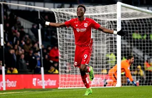 Derby County V Bristol City Prints: Tammy Abraham's Goal Celebration: Derby County vs. Bristol City, 2017