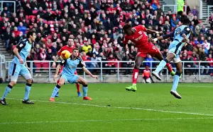 Bristol City V Rotherham United Prints: Tammy Abraham's Headed Effort Saved: Bristol City vs Rotherham United, 2017